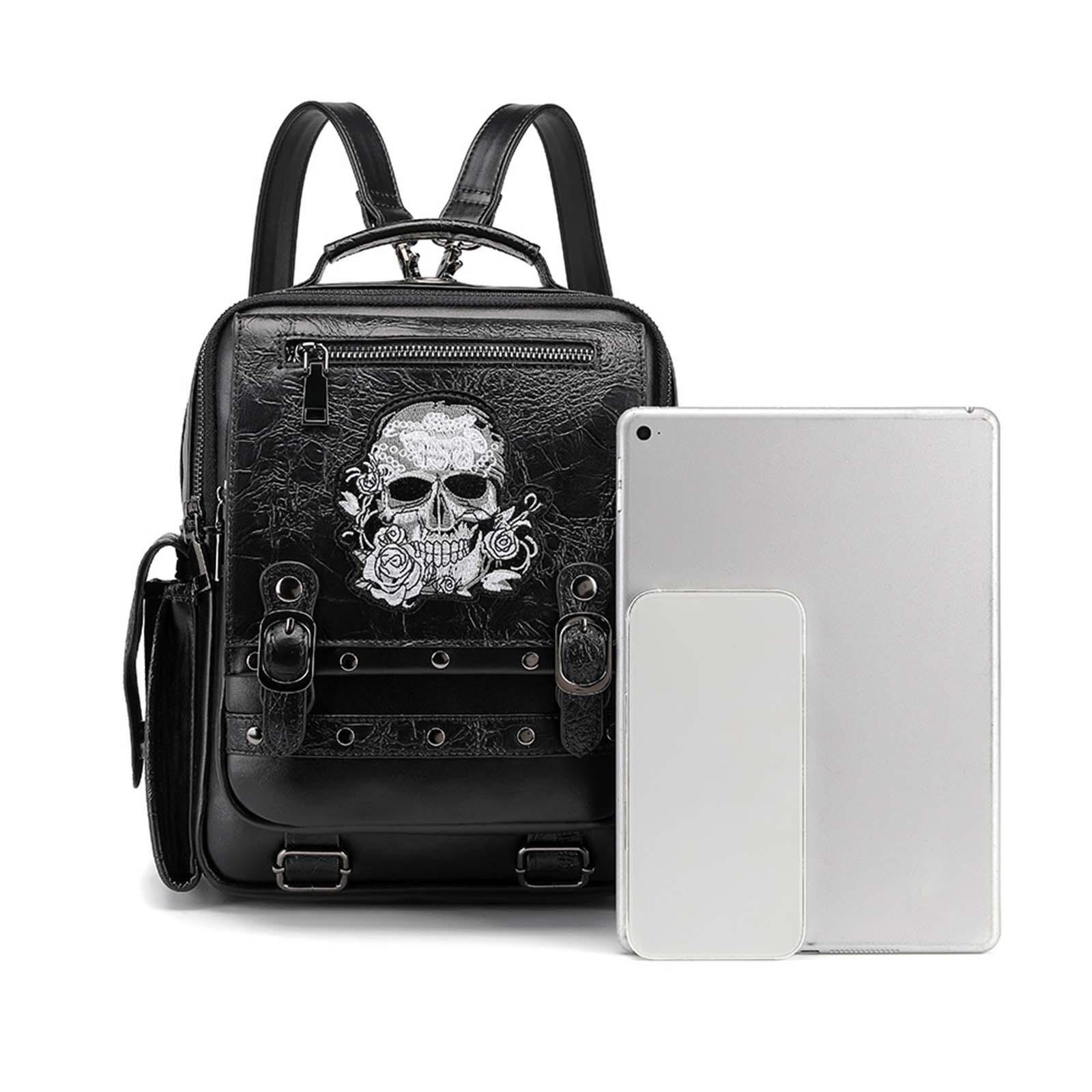 Leather Work Rucksack Mens - Рюкзак в стиле стимпанк для косплея,