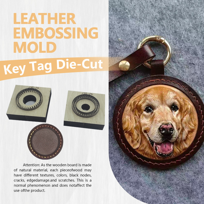 Leatherwork Products - Пресс-форма для вырубки кожаных брелоков: удобная,