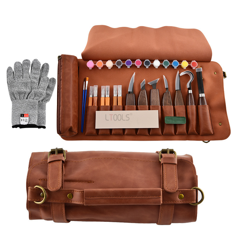 Beginner Leatherwork Kit - Набор для резьбы по дереву, роскошный