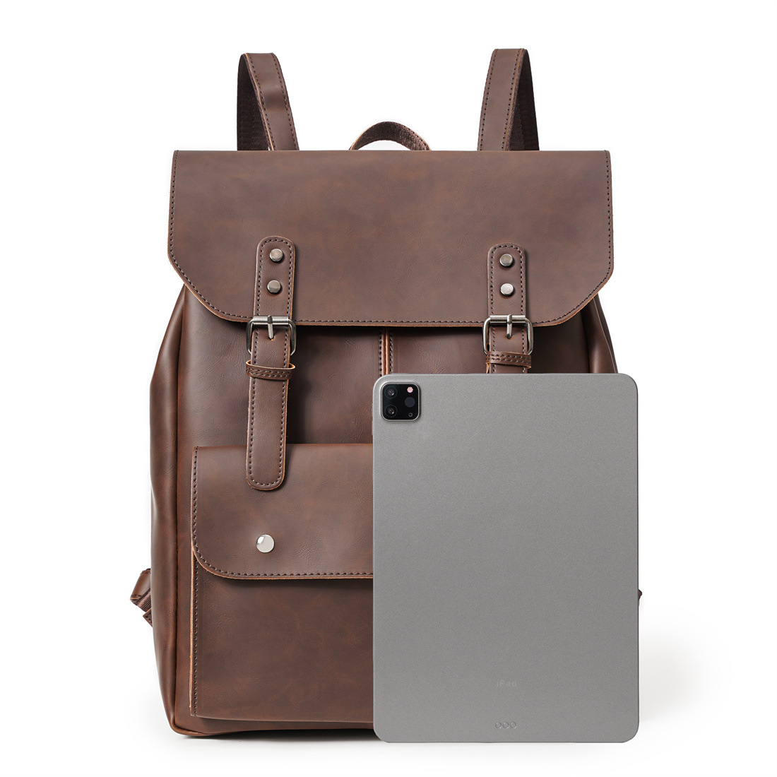 Винтажный мужской кожаный рюкз – обзор и цена Leather Work Rucksack Mens