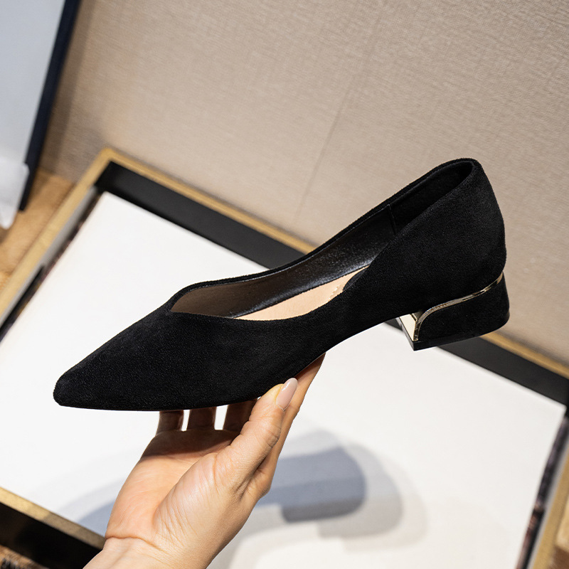 Женские туфли с острым носком  – обзор и цена Leather Work Heels