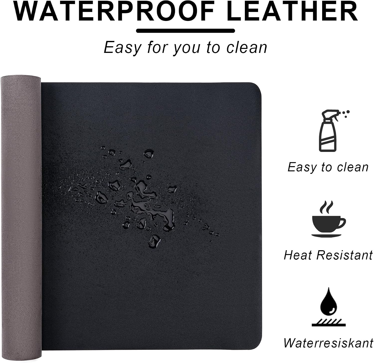 Кожаный коврик для стола, неск – обзор и цена Leatherwork Products