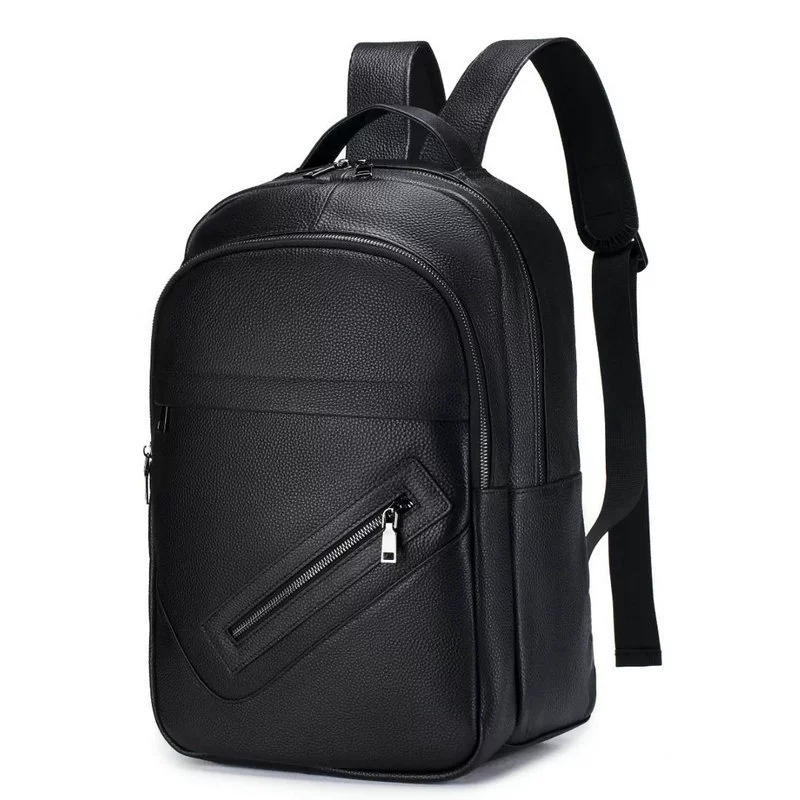 Черный рюкзак для ноутбука из  – обзор и цена Leather Work Rucksack Mens