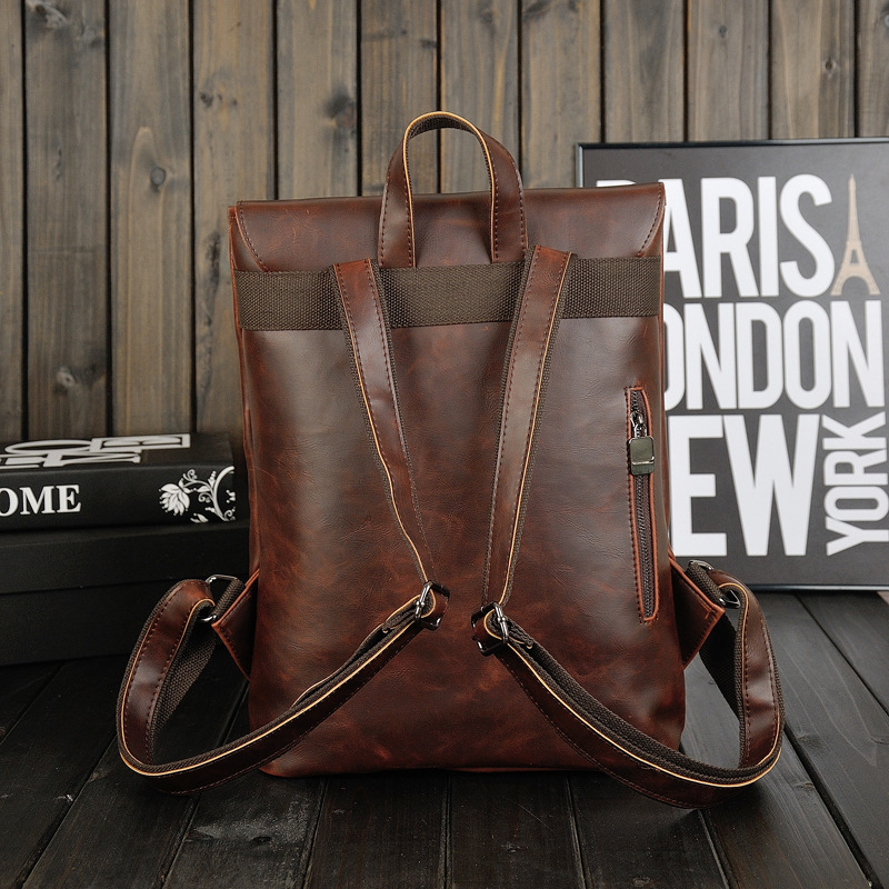 GOYN мужской винтажный кожаный – обзор и цена Leather Work Rucksack Mens