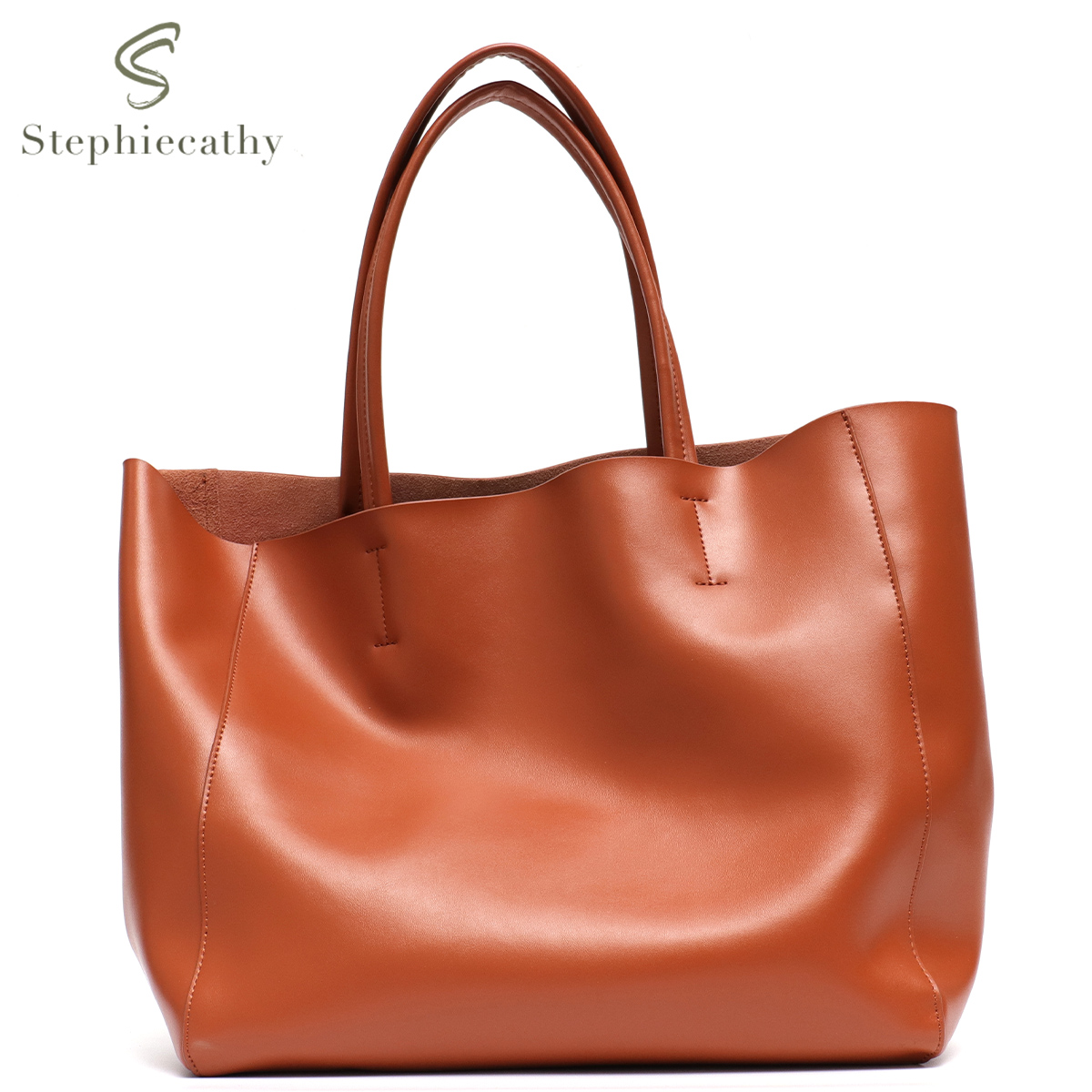 Минималистичная большая сумка- – обзор и цена Leather Work Bag Women