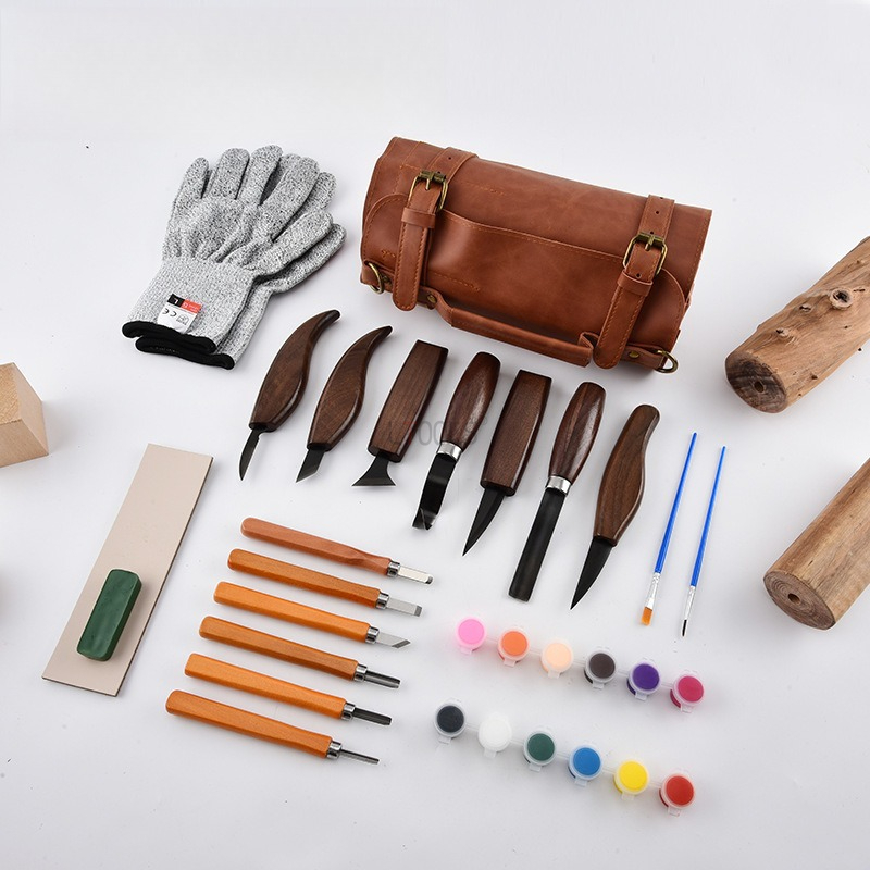 Набор для резьбы по дереву, ро – обзор и цена Beginner Leatherwork Kit