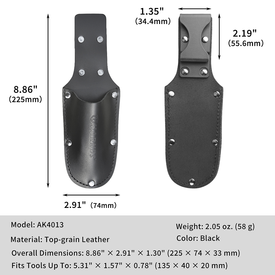 Кожаный держатель для плоскогу – обзор и цена Leatherwork Knife Sheath