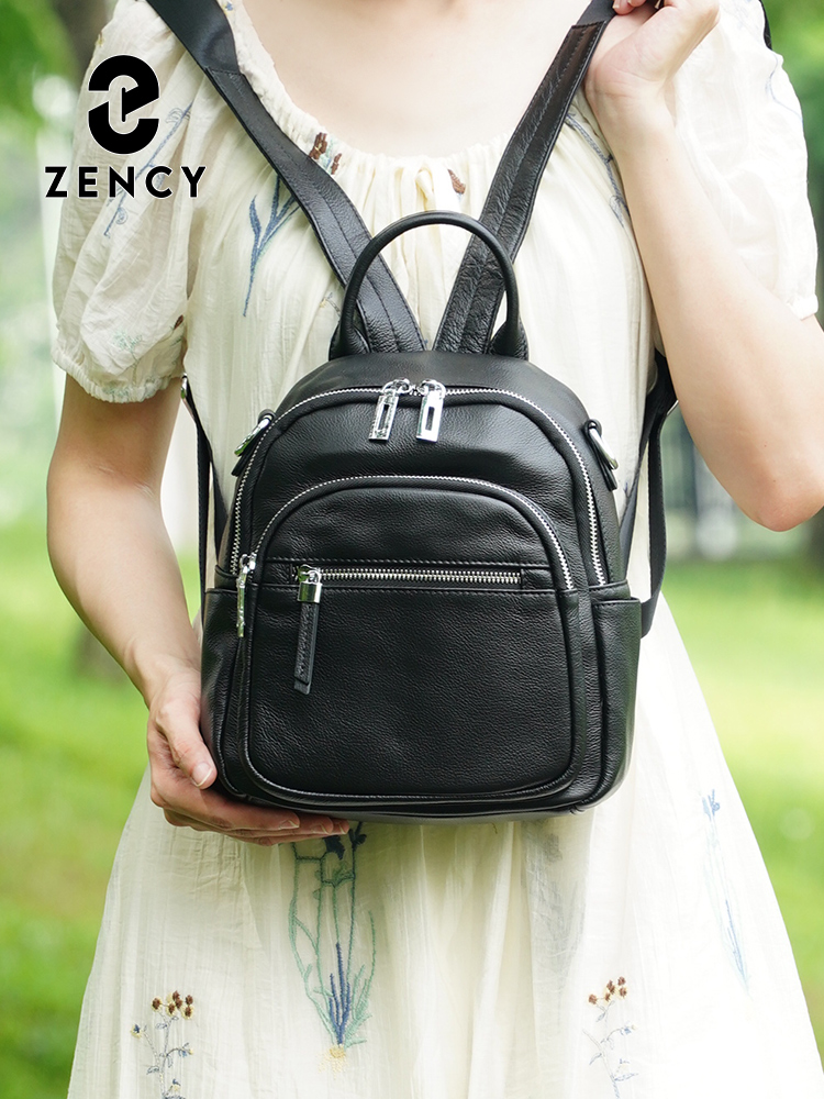 Маленький рюкзак Zency из нату – обзор и цена Leather Work Bag Women