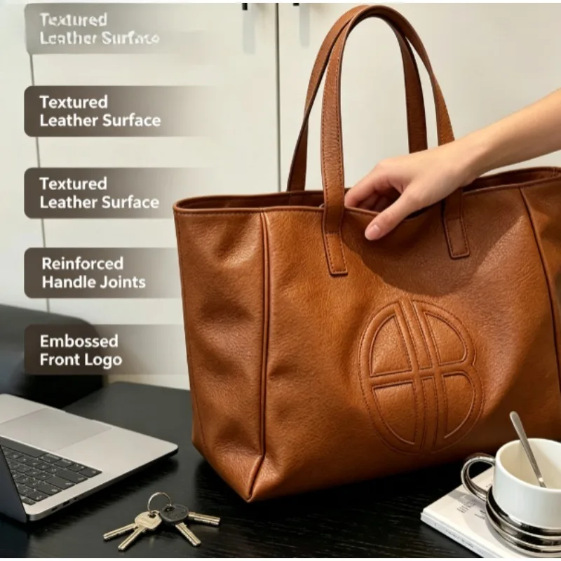 Новая женская эко-сумка 2026 г – обзор и цена Leather Work Bag Women