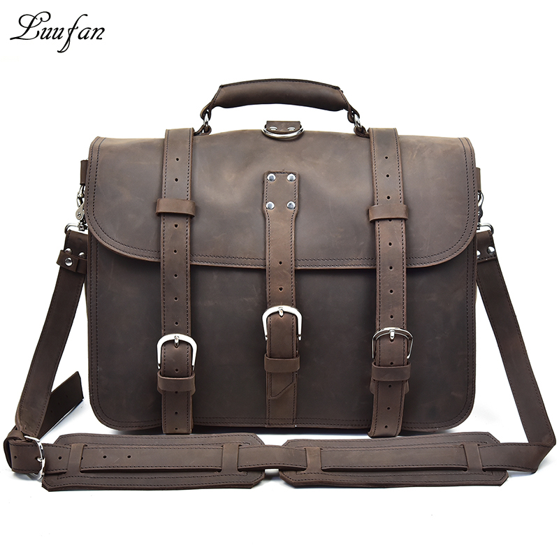 Мужской толстый кожаный рюкзак – обзор и цена Leather Work Rucksack Mens