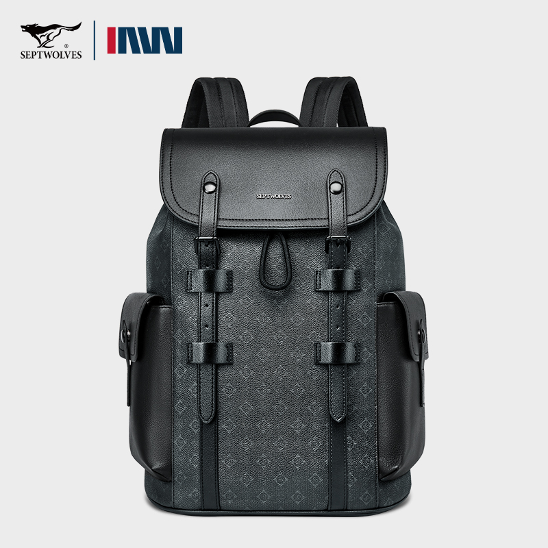 Septwolves Высококачественный  – обзор и цена Leather Work Rucksack Mens