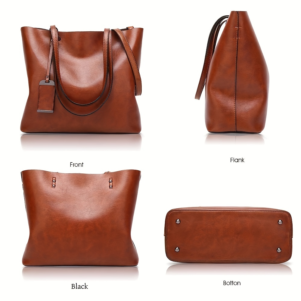 Модная классическая кожаная же – обзор и цена Leather Work Bag Women
